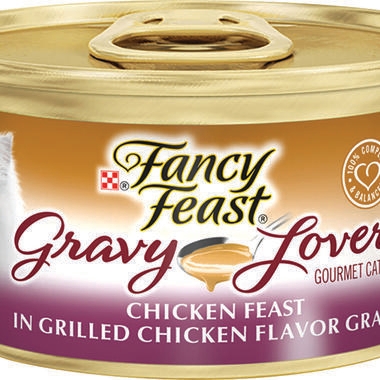 Fancy feast chicken gravy sale lovers